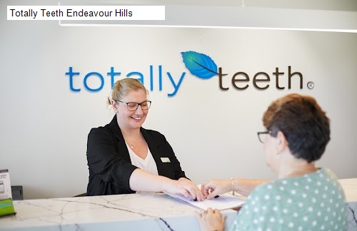 Best 8 dentist near Endeavour Hills, VIC: Totally Teeth Endeavour Hills,Dr Lester Mark, Endeavour Hills Dentist,Endeavour Hills Dental Clinic,Dr. Asha Muhammad,Chalcot Dental,Endeavour Smiles Group - Dentist Endeavour Hills,Sunrise Dental Surgery,Pacific Smiles Dental Endeavour Hills,