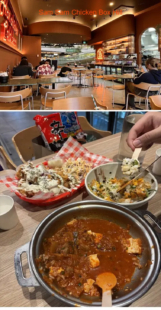 Find the List 19 budget-friendly restaurants near you in Box Hill VIC: 1.Sam Sam Chicken Box Hill, 2.Moohan Korean BBQ Buffet, 3.Charming Spice, 4.Saporo Cafe Box Hill, 5.DC Dumpling, 6.Indochine Vietnamese Restaurant, 7.Hills BBQ Noodle Shop, 8.蒸功夫 Steamers Land, 9.Tien Dat, 10.Pho Huong Viet, 11.Dumpling King, 12.程福记鲜牛馆Chengs Beef Hotpot Restaurant, 13.NAMBO BOX HILL, 14.Malay Kitchen, 15.The Penny Drop, 16.探鱼 TANYU, 17.金榜蹄名, 18.Yongzhou Beef Boxhill, 19.Grain Asian Cafe 大排档, 