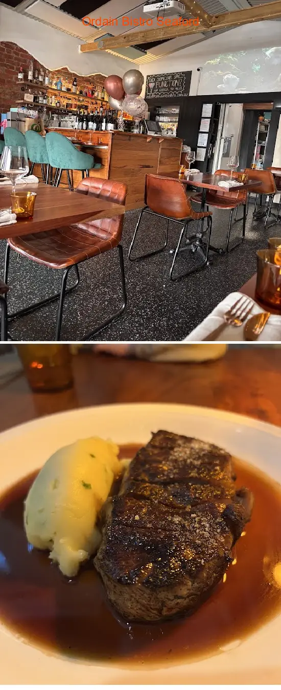 Find the List 15 budget-friendly restaurants near you in Seaford VIC: 1.Ordain Bistro Seaford, 2.Biersal Brewery & Beerhall, 3.Banks Brewery, 4.Coffee for the People Roasting Co., 5.501 Booster Cafe & Bistro, 6.Grilled and Fried Fish and Chips, 7.China Garden Restaurant, 8.Hardwork Cafe, 9.Seaford Hotel, 10.Belvedere Chicken & Grill, 11.Scotties Garage Cafe, 12.Tacobar Seaford, 13.Table 55 - Seaford, 14.Suzi Wong Chinese Restaurant, 15.Seaford Coffee Train, 