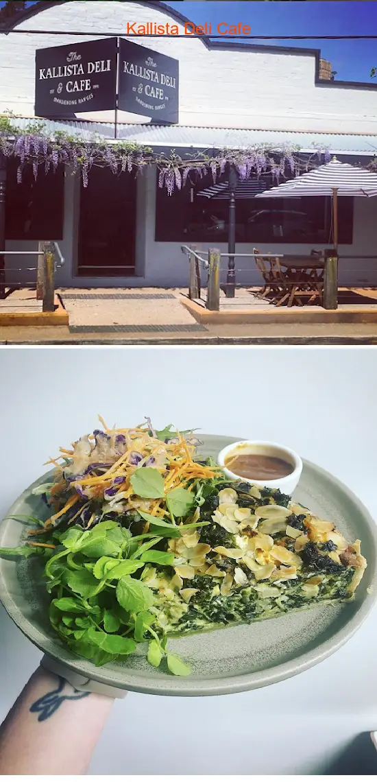 Find the List 4 budget-friendly restaurants near you in Kallista VIC: 1.Kallista Deli Cafe, 2.Cork at Cooks Corner, 3.Mad Raven Hot Stone Pizza, 4.Kallista Tea Rooms, 