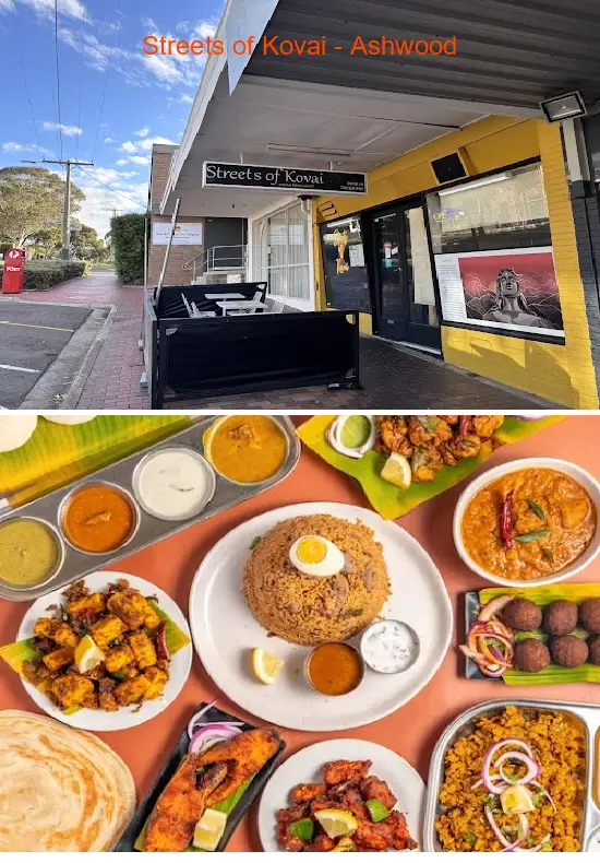 Find the List 13 budget-friendly restaurants near you in Ashwood VIC: 1.Divine Dine Indian (Ashwood), 2.Chen Yuen, 3.Garlicboyz (Ashwood), 4.Streets of Kovai - Ashwood, 5.Secret Souv, 6.Hyde n Seek, 7.Stocksville, 8.Banger Burger & Flake Eatery, 9.Dough Pizzeria & Pasta Ashwood, 10.Sushi Izu, 11.Da Belcibo Ashwood, 12.Wagyu Bowl, 13.Halalicious Thai, 