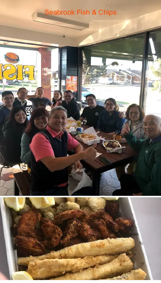 Find the List 10 budget-friendly restaurants near you in Seabrook VIC: 1.Dorbo, 2.Seabrook Fish & Chips, 3.Indian Curry, 4.Trio Bistro Seabrook, 5.Dominos Pizza Seabrook On Point Cook Road, 6.Seabrook Noodle Bar, 7.Toms Thai, 8.Suzys Kitchen, 9.Seabrook Pizza Bar (100% Halal), 10.Chandigarh Chownkk, 