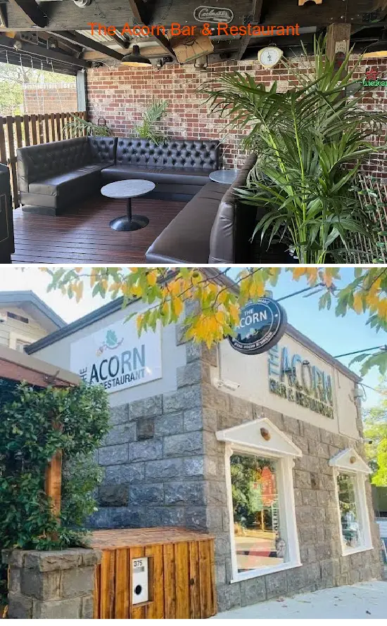 Find the List 8 budget-friendly restaurants near you in The Basin VIC: 1.The Acorn Bar & Restaurant, 2.Sri Ganeshas Canteen, 3.1 in 20 Cafe, 4.The Chocolate Dragonfly Cafe, 5.The Peacock Den, 6.Oak Tree Tavern, 7.The Basin Fish & Chips Shop, 8.Wrights Fish & Chips MilkBar, 