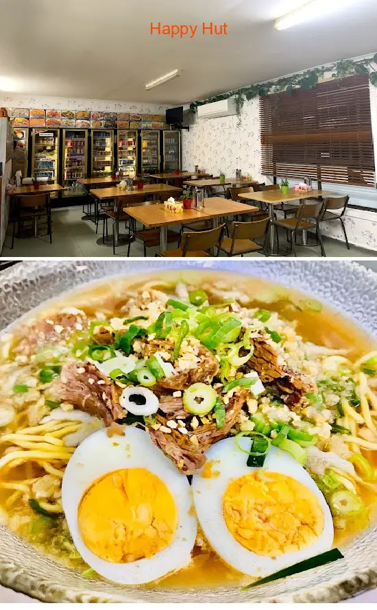 Find the List 2 budget-friendly restaurants near you in Albanvale VIC: 1.Sushi Sushi, 2.Happy Hut, 