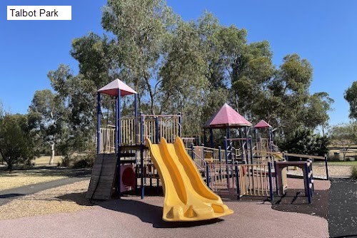 2 review location for tourist in Oakleigh South, VIC Australia: 1. Talbot Park,2. Bash1,